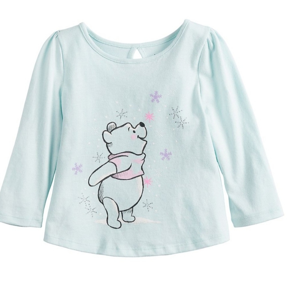 🌈Disney's Winnie the Pooh baby girl graphic tee by Jumping Beans🌈